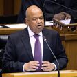 South Africa's Finance Minister Pravin Gordhan delivers the 2017 Budget address at the National Assembly on 22 February, 2017, in Cape Town