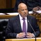 South Africa's Finance Minister Pravin Gordhan delivers the 2017 Budget address at the National Assembly on 22 February, 2017, in Cape Town