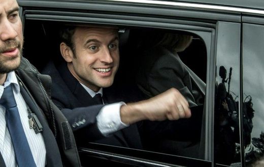 Emmanuel Macron has been urged to come out punching