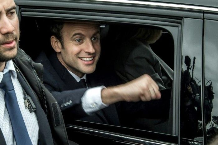 Emmanuel Macron has been urged to come out punching