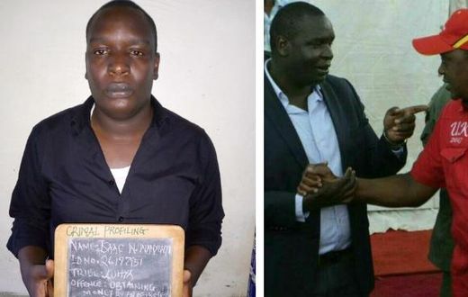 Photos emerge of fake “Uhuru” hanging out with President & CS