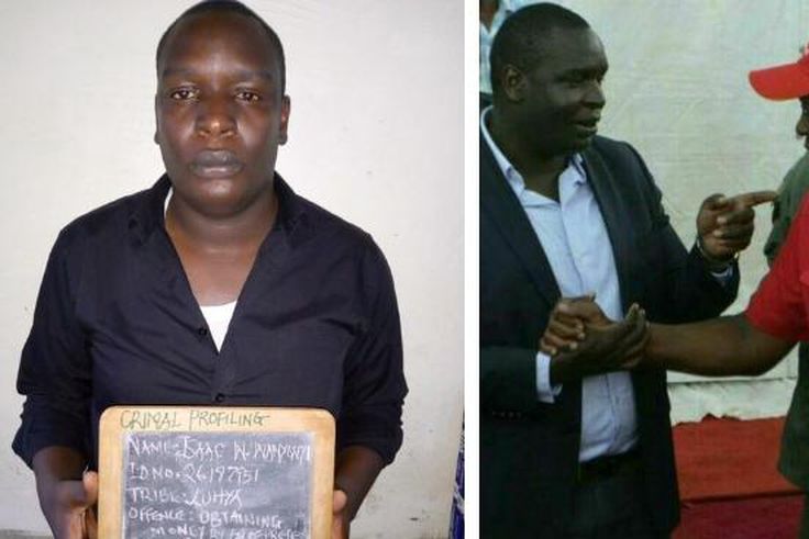 Photos emerge of fake “Uhuru” hanging out with President & CS