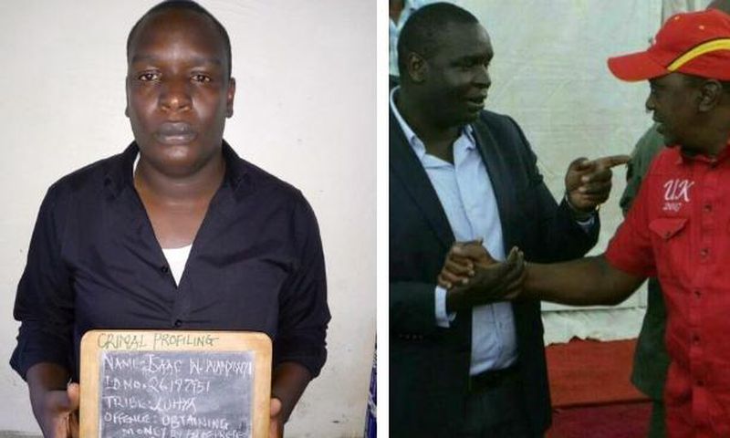 Photos emerge of fake “Uhuru” hanging out with President & CS