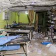 UN Secretary General Antonio Guterres says medical facilities in war zones are increasingly being targeteds, like this one in Syria's Idlib province which was destroyed in April 2017 after a suspected chemical weapons attack