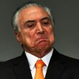 Brazilian President Michel Temer, seen here at an investment forum in Sao Paulo, is banking on austerity measures to end the country's deep two-year-old recession