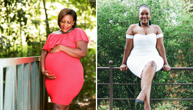 Joan's weight loss transformation (Instagram)