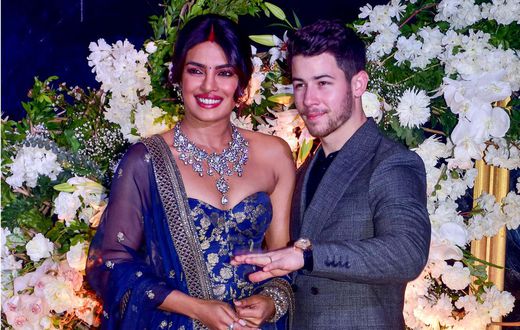 Priyanka Chopra and her husband Nick Jonas are hosted in another wedding party in California.[Credit The Knot News]