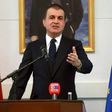 Turkey's EU Minister Omer Celik delivers a speech during a press conference on European Union (EU)'s report on Turkish candidacy for EU, on November 9, 2016 in Ankara.Turkey on November 9, 2016 slammed as "far from objective" an EU report on its stalle...