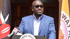 Thirdway Alliance Party leader Ekuru Aukot