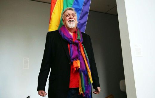 American artist Gilbert Baker, who has died at the age of 65, came up with the iconic gay pride rainbow flag for San Francisco's 1978 gay freedom day