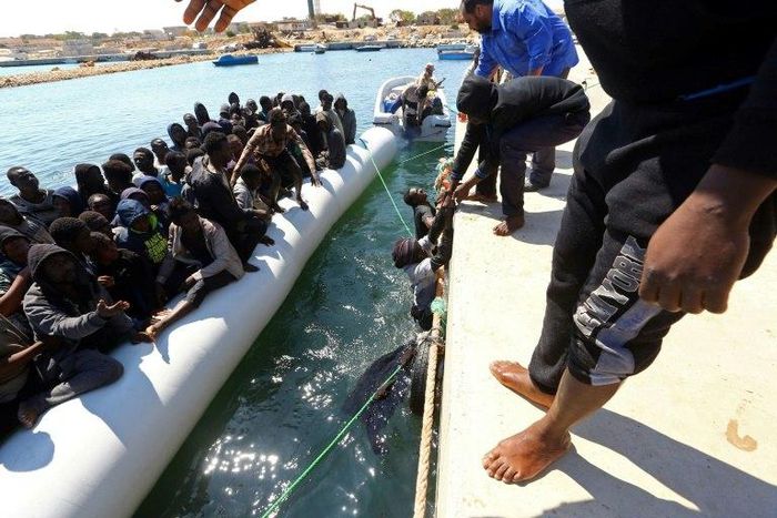Some 5,000 migrants have been rescued off the coast of Libya in the last days