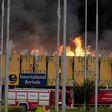 File Image of a fire at JKIA