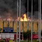 File Image of a fire at JKIA