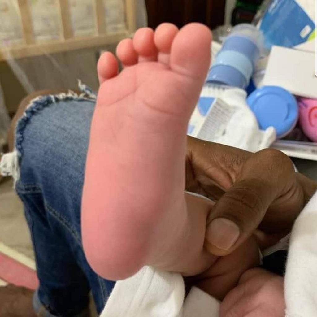 Alikiba and wife Amina welcome new born baby