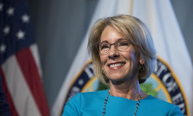 DeVos Backs $5 Billion in Tax Credits for School Choice