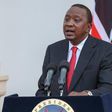 President Uhuru Kenyatta during a past address at State House, Nairobi (Twitter)