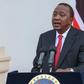 President Uhuru Kenyatta during a past address at State House, Nairobi (Twitter)