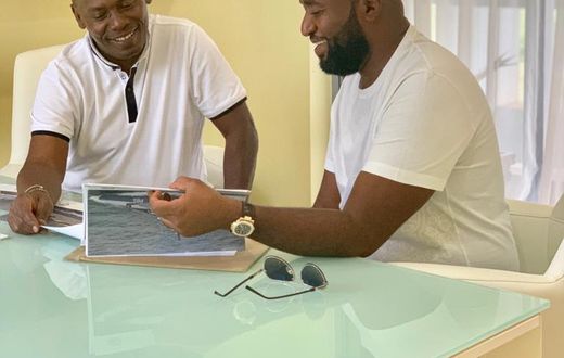 Governor Hassan Joho with former Kiambu County boss William Kabogo