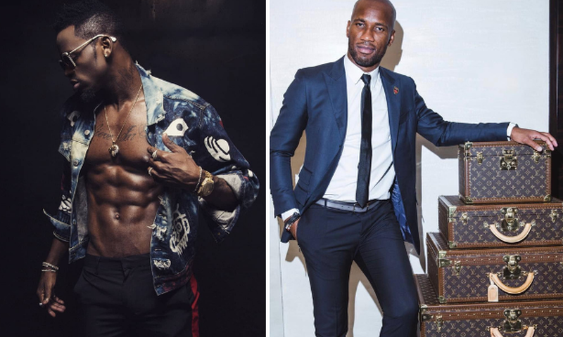 Didier Drogba parties hard to Diamond’s ‘Tetema’