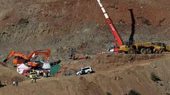 Hundreds of people had been working round-the-clock to try to reach Julen Rosello