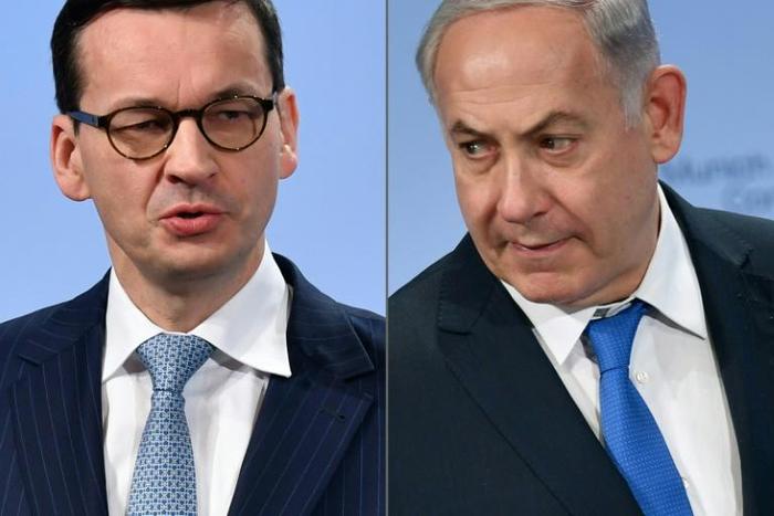 Polish Prime Minister Mateusz Morawiecki and his Israeli counterpart Benjamin Netanyahu have argued about the Holocaust before