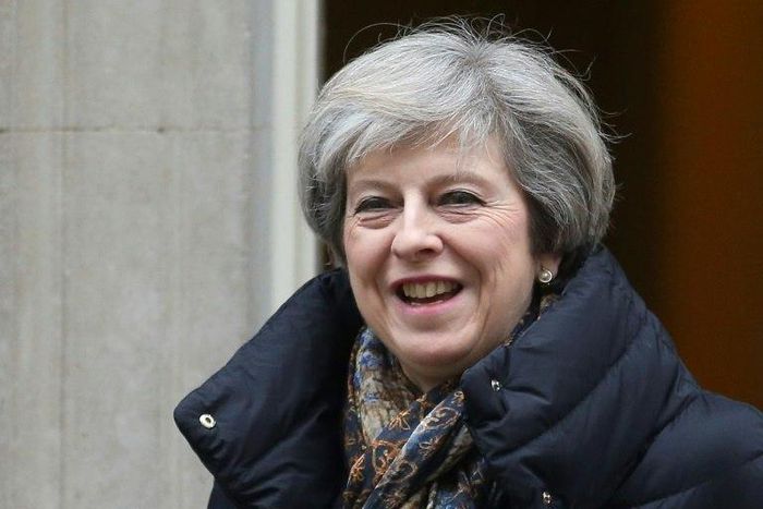 Theresa May has said she is "not afraid to speak frankly to a president of the United States"