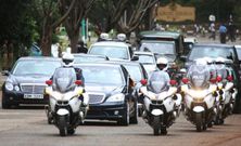 President Uhuru Kenyatta's Motorcade