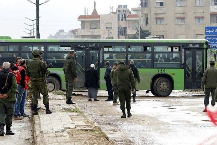 Most of Homs is held by the Syrian government, with the exception of the Waer district, where the last phase of an evacuation is under way under a deal