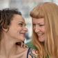 US actress Sasha Lane (L) and British director Andrea Arnold pose on May 15, 2016 to promote the film "American Honey"