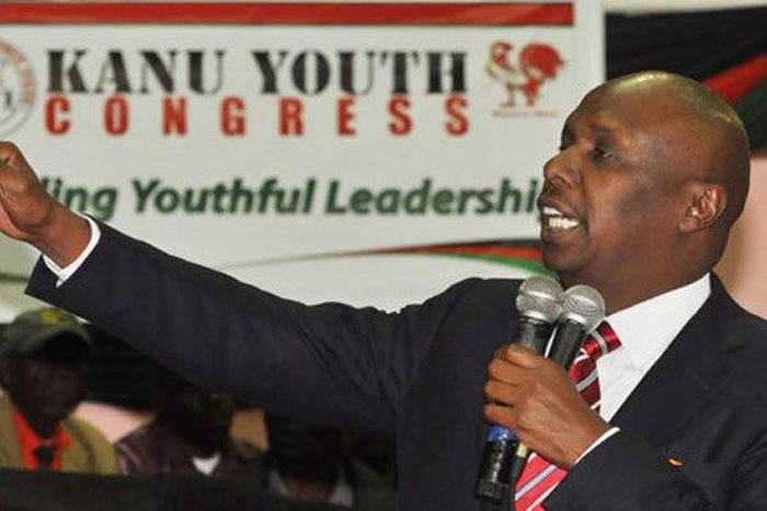 Kanu Chairman Gideon Moi. In an advert that appeared in the dailies on Monday, KANU said it will field candidates for all six elective posts in the August polls including that of the president.
