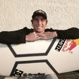 Leonardo Fioravanti, 19, is Italy's first and only professional surfer