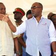 Joho has accused the Jubilee administration led by President Uhuru Kenyatta (left) of using all of its state organs to frustrate and prevent him from being re-elected as Mombasa Governor.