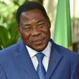 Shut-down Beninese television station E-tele backs former President Thomas Boni Yayi, seen in April 2016