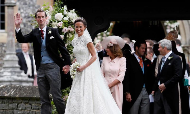 James Matthews and Pippa Middleton.