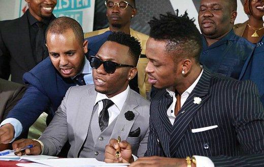 Salaam SK, Mavoko and Diamond Platnumz. Rich Mavoko mocks WCB Wasafi in his first video as a solo artiste.