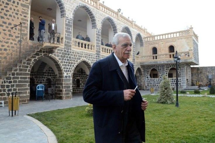 Former Pro-Kurdish Mayor Ahmet Turkis pictured on February 5, 2017 in Mardin