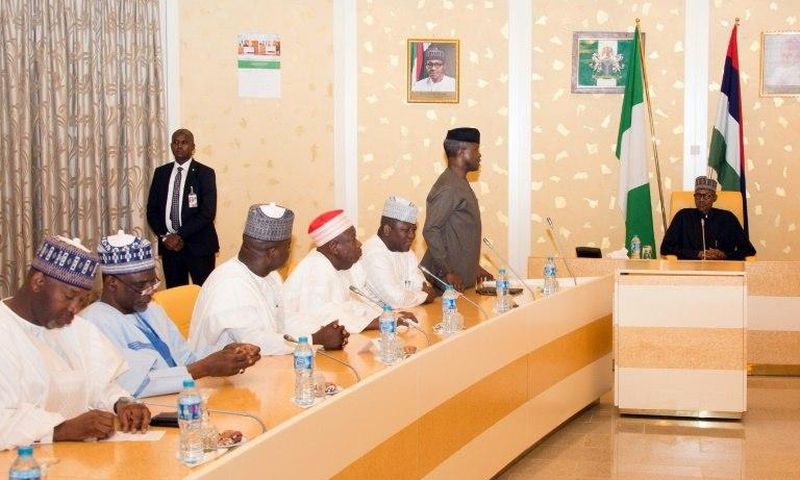 President Mohammadu Buhari was briefed by members of his cabinet after returning from nearly two months in London, where he received treatment for an undisclosed ailment