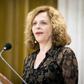 Edith Schippers, talks to the press after the stalled negotiations on the formation of a new cabinet in The Hague, on May 15, 2017