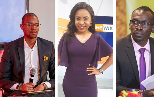 Waihiga Mwaura, Mashirima Kapombe and Trevor Ombija for Monday Report