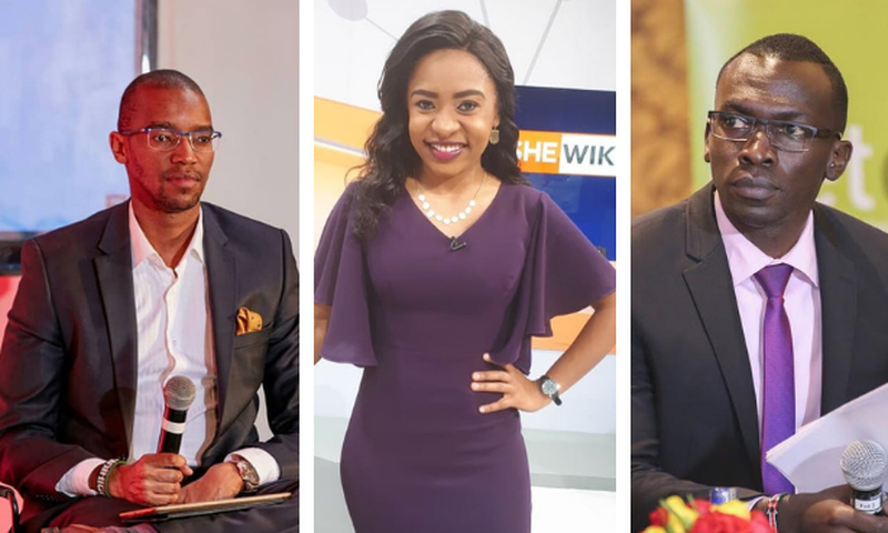 Waihiga Mwaura, Mashirima Kapombe and Trevor Ombija for Monday Report
