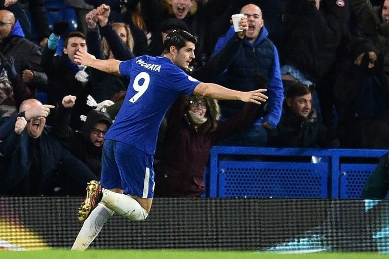 Chelsea player Alvaro Morata