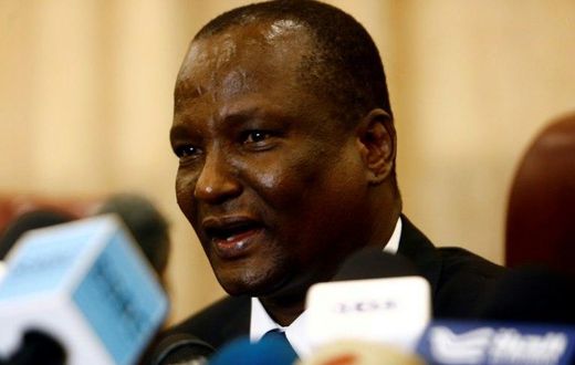 South Sudan's Vice President Taban Deng Gai, pictured in August 2016, and President Salwa Kiir are accused of holding "intensive" meetings with the SPLM-N rebel group by a Sudanese security agency