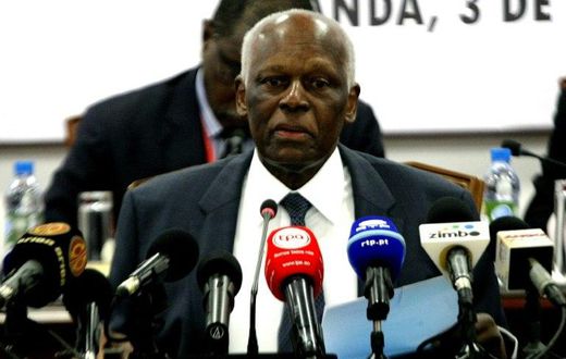 Veteran Angolan President Jose Eduardo Dos Santos has ruled the oil-rich country since 1979
