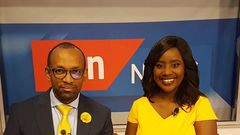 Mike Gitonga with Nindzi Kibiku (Instagram)