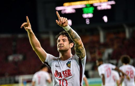Alexandre Pato, pictured last year, scored 36 goals in 60 games in Chinese football