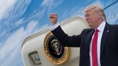 Under a spotlight since stunning the world with an improbable victory US President Donald Trump has struggled to convert campaign promises into tangible achievements