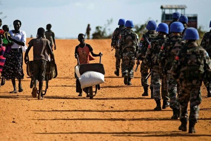 British troops are joining the 13,000-member UNMISS force in South Sudan