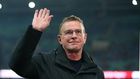 Wave goodbye: Leipzig head coach Ralf Rangnick caught by surprise when Jochen Schneider suddenly quit his backroom staff