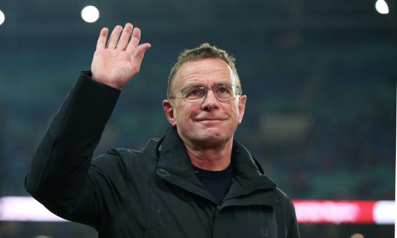 Wave goodbye: Leipzig head coach Ralf Rangnick caught by surprise when Jochen Schneider suddenly quit his backroom staff