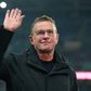 Wave goodbye: Leipzig head coach Ralf Rangnick caught by surprise when Jochen Schneider suddenly quit his backroom staff